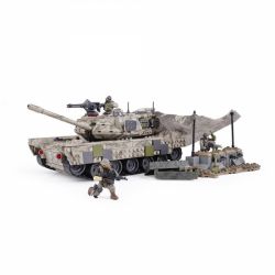 MEGA BLOKS 6822 non  TIỀN ĐỒN BỌC THÉP HẠNG NẶNG bộ đồ chơi xếp lắp ráp ghép mô hình Call Of Duty HEAVY ARMOR OUTPOST 726 khối