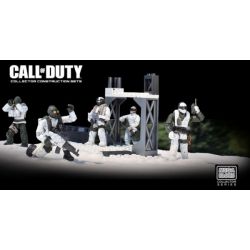 MEGA BLOKS 6823 non  ĐỘI ASPINE TẤN CÔNG. bộ đồ chơi xếp lắp ráp ghép mô hình Call Of Duty ALPINE RANGERS 138 khối