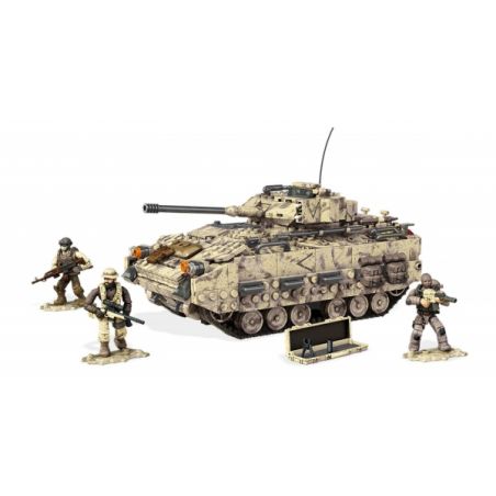 MEGA BLOKS DPB59 non  XE TĂNG SA MẠC bộ đồ chơi xếp lắp ráp ghép mô hình Call Of Duty DESERT TANK