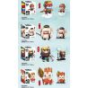 Decool 68001 68002 68003 68004 6800A Jisi 68001 68002 68003 68004 6800A non  4 NGƯỜI MẪU MONKEY KING ZHU BAJIE SHA WUJING TANG SANZANG bộ đồ chơi xếp lắp ráp ghép mô hình Brickheadz CUTE HEAD BRICK Nhân Vật Đầu To 634 khối