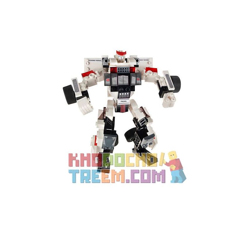 KRE-O 30690 non  XE CẢNH SÁT bộ đồ chơi xếp lắp ráp ghép mô hình Movie & Game PROWL Phim Và Trò Chơi 174 khối