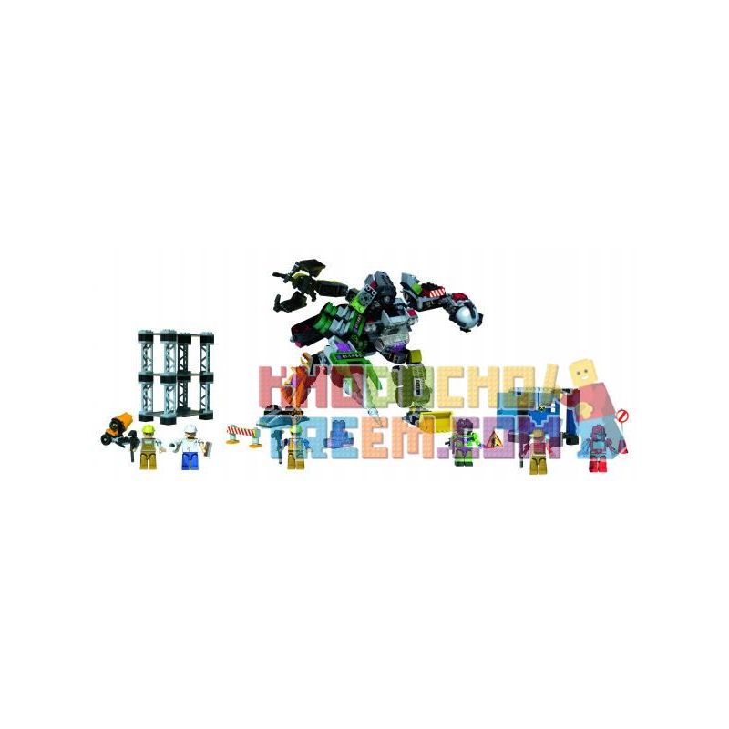 KRE-O 36951 non  CẢNH HỦY DIỆT HERCULES bộ đồ chơi xếp lắp ráp ghép mô hình Movie & Game DESTRUCTION SITE DEVASTATOR Phim Và Trò Chơi 560 khối