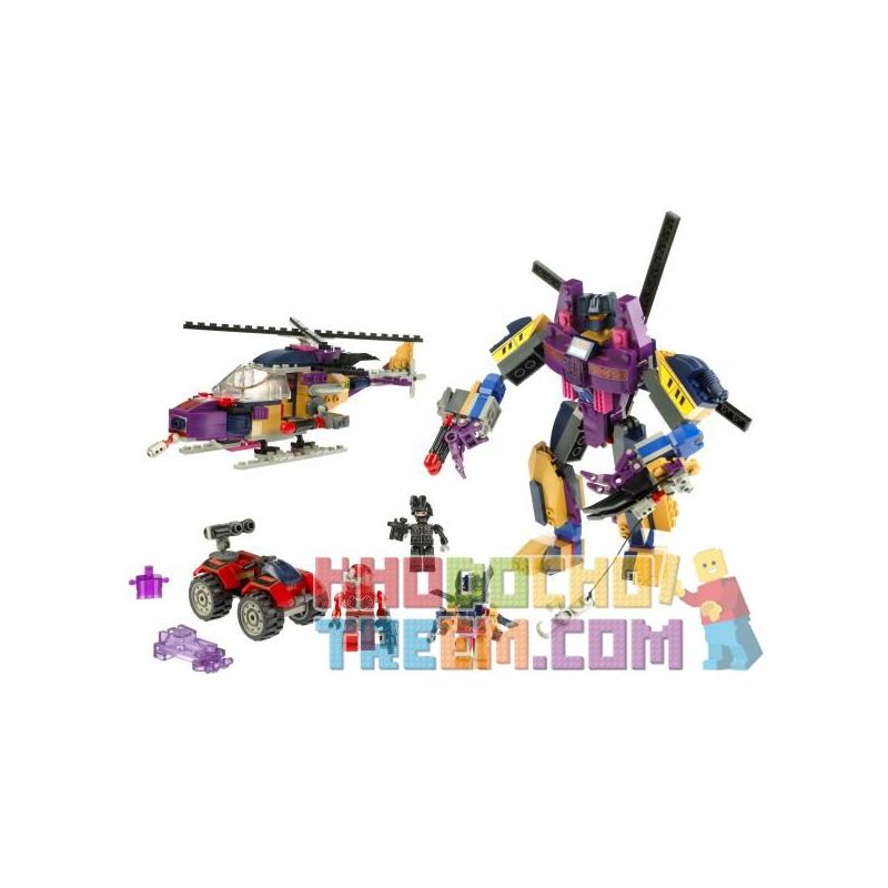 KRE-O 36959 non  GIÓ LỐC bộ đồ chơi xếp lắp ráp ghép mô hình Movie & Game ROTOR RAGE (VORTEX) Phim Và Trò Chơi 217 khối