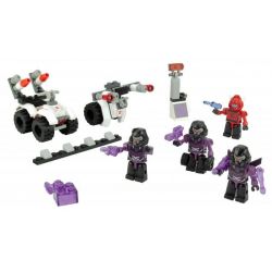 KRE-O 38781 non  PHỤC KÍCH DECEPTICON bộ đồ chơi xếp lắp ráp ghép mô hình Movie & Game DECEPTICON AMBUSH Phim Và Trò Chơi 80 khối