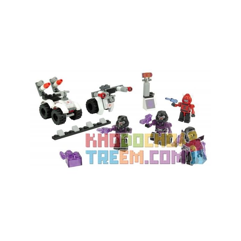 KRE-O 38781 non  PHỤC KÍCH DECEPTICON bộ đồ chơi xếp lắp ráp ghép mô hình Movie & Game DECEPTICON AMBUSH Phim Và Trò Chơi 80 khối