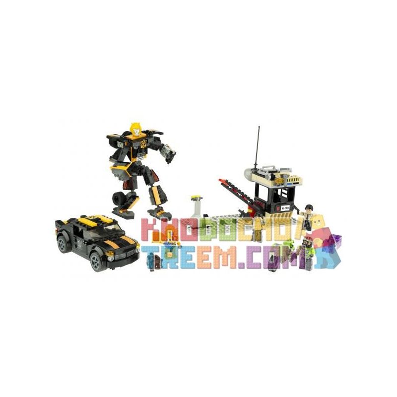 KRE-O 98814 non  QUAY LÉN HORNET bộ đồ chơi xếp lắp ráp ghép mô hình Movie & Game STEALTH BUMBLEBEE Phim Và Trò Chơi 257 khối