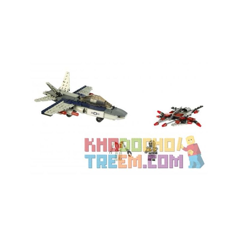 KRE-O 38975 non  TẤN CÔNG TRÊN KHÔNG bộ đồ chơi xếp lắp ráp ghép mô hình Military Army AIR ASSAULT Quân Sự Bộ Đội 225 khối