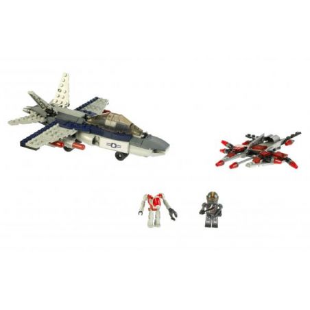 KRE-O 38975 non  TẤN CÔNG TRÊN KHÔNG bộ đồ chơi xếp lắp ráp ghép mô hình Military Army AIR ASSAULT Quân Sự Bộ Đội 225 khối