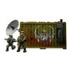 MEGA BLOKS FMG11 non  KHO VŨ KHÍ TRUYỀN THÔNG VỆ TINH JUNGLE bộ đồ chơi xếp lắp ráp ghép mô hình Call Of Duty JUNGLE SATCOM ARMORY 82 khối