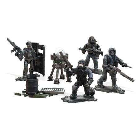 MEGA BLOKS FMG14 non  ĐỘI XUNG KÍCH THÀNH PHỐ bộ đồ chơi xếp lắp ráp ghép mô hình Call Of Duty URBAN STRIKE SQUAD 119 khối