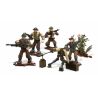 MEGA BLOKS FMG15 non  NGƯỜI LÍNH ĐỒNG MINH ANH HÙNG bộ đồ chơi xếp lắp ráp ghép mô hình Call Of Duty LEGENDS ALLIED SOLDIERS 109 khối