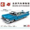 SEMBO 701807 non  CADILLAC ODDO. bộ đồ chơi xếp lắp ráp ghép mô hình Creator BEIJING AUTO MUSEUM CADILLAC ELDORADO Sáng Tạo 785 khối