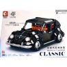 SEMBO 701809 non  BỌ CÁNH CỨNG CỦA VOLKSWAGEN. bộ đồ chơi xếp lắp ráp ghép mô hình Creator BEIJING AUTO MUSEUM Sáng Tạo 684 khối