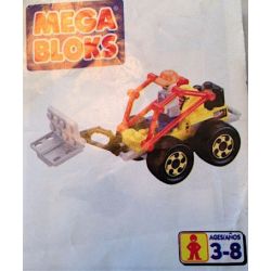 MEGA BLOKS 9134 non  MÁY KÉO bộ đồ chơi xếp lắp ráp ghép mô hình City TRACTOR Thành Phố 30 khối