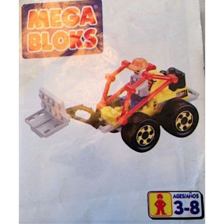 MEGA BLOKS 9134 non  MÁY KÉO bộ đồ chơi xếp lắp ráp ghép mô hình City TRACTOR Thành Phố 30 khối