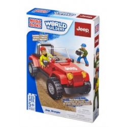 MEGA BLOKS 97803 97831 non  XE JEEP. bộ đồ chơi xếp lắp ráp ghép mô hình City JEEP WRANGLER Thành Phố 123 khối