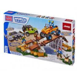 MEGA BLOKS 97832 97804 non  CHUYẾN PHIÊU LƯU ĐỊA HÌNH BẰNG XE JEEP bộ đồ chơi xếp lắp ráp ghép mô hình City JEEP OFF-ROAD ADVENTURE Thành Phố 770 khối