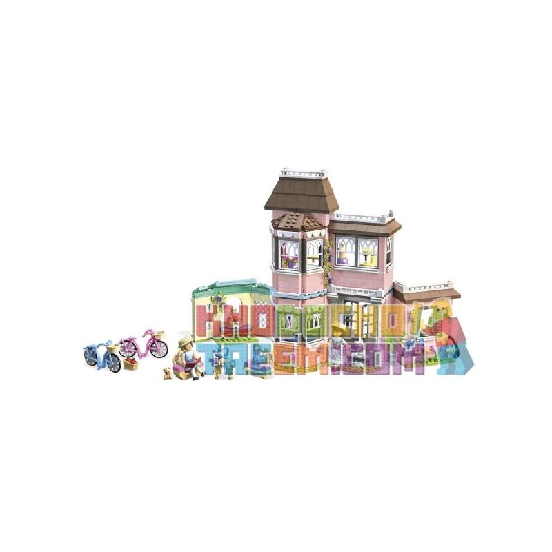 MEGA BLOKS FTY40 non  TRANG VIÊN VICTORIA CỦA SAMANTHA bộ đồ chơi xếp lắp ráp ghép mô hình  SAMANTHA’S VICTORIAN MANOR Các Bạn Gái 890 khối