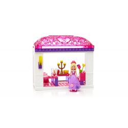 MEGA BLOKS 84705 CND48 non  TIỆC TRÀ CÔNG CHÚA bộ đồ chơi xếp lắp ráp ghép mô hình  PRINCESS TEA PARTY Các Bạn Gái 57 khối
