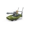 MEGA BLOKS 2410 non  TÀU CAO TỐC TÀNG HÌNH bộ đồ chơi xếp lắp ráp ghép mô hình Military Army STEALTH SPEED BOAT Quân Sự Bộ Đội 61 khối