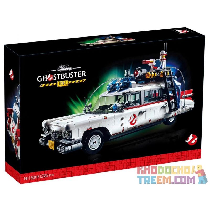 NOT  GHOSTBUSTERS ECTO-1 10274 JOKER 81002 TANK 60103 xếp lắp ráp ghép mô hình GHOSTBUSTERS ECTO-1 XE SĂN MA Icons 2352 khối