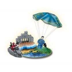 MEGA BLOKS 5502 non  PHÁT HIỆN QUÉT bộ đồ chơi xếp lắp ráp ghép mô hình Movie & Game SCANNER RECON Phim Và Trò Chơi 33 khối