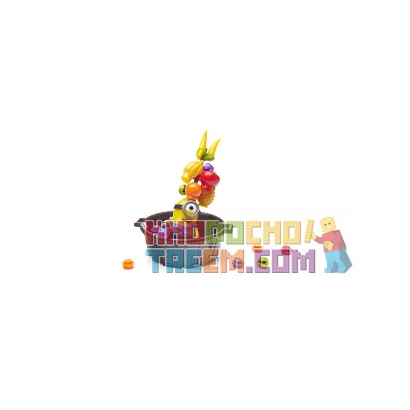 MEGA BLOKS DKY83 non  JELLY JIGGLE. bộ đồ chơi xếp lắp ráp ghép mô hình Movie & Game Phim Và Trò Chơi 37 khối