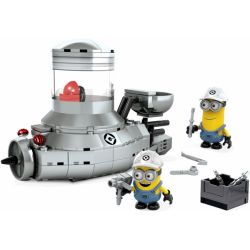 MEGA BLOKS 94813 non  XE MINIONS bộ đồ chơi xếp lắp ráp ghép mô hình Movie & Game MINION MOBILE Phim Và Trò Chơi
