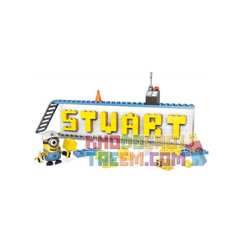 MEGA BLOKS DRV32 non  BỘ TẠO TÊN bộ đồ chơi xếp lắp ráp ghép mô hình Movie & Game NAME BUILDER SET Phim Và Trò Chơi