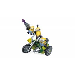 MEGA BLOKS FND04 non  MINIONS MÔ TÔ ĐIÊN bộ đồ chơi xếp lắp ráp ghép mô hình Motorcycle Motorbike MINIONS MOTO MANIA Xe Hai Bánh 87 khối