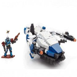 MEGA BLOKS DPJ11 non  CABAL CHẶN bộ đồ chơi xếp lắp ráp ghép mô hình The  Ninjago Movie CABAL INTERCEPTOR Ninja Lốc Xoáy 366 khối