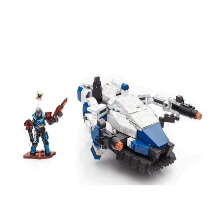 MEGA BLOKS DPJ11 non  CABAL CHẶN bộ đồ chơi xếp lắp ráp ghép mô hình The  Ninjago Movie CABAL INTERCEPTOR Ninja Lốc Xoáy 366 khối