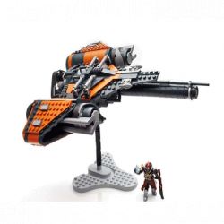 MEGA BLOKS DPJ12 non  ARCADIA JUMPSHIP. bộ đồ chơi xếp lắp ráp ghép mô hình The  Ninjago Movie Ninja Lốc Xoáy 501 khối