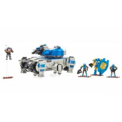 MEGA BLOKS FFB56 non  CUỘC TẤN CÔNG XE TĂNG KHỔNG LỒ bộ đồ chơi xếp lắp ráp ghép mô hình The  Ninjago Movie GOLIATH TANK STRIKE Ninja Lốc Xoáy 902 khối