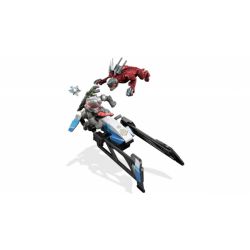 MEGA BLOKS FMK08 non  AVALON COURSER SPARROW. bộ đồ chơi xếp lắp ráp ghép mô hình The  Ninjago Movie Ninja Lốc Xoáy 75 khối