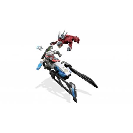 MEGA BLOKS FMK08 non  AVALON COURSER SPARROW. bộ đồ chơi xếp lắp ráp ghép mô hình The  Ninjago Movie Ninja Lốc Xoáy 75 khối