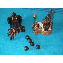 MEGA BLOKS 9655 non  MÁY BẮN ĐÁ bộ đồ chơi xếp lắp ráp ghép mô hình CATAPULT