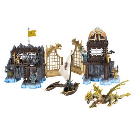 MEGA BLOKS 9885 non  VÁCH ĐÁ CỦA PREDATOR bộ đồ chơi xếp lắp ráp ghép mô hình MARAUDER'S CLIFF 114 khối
