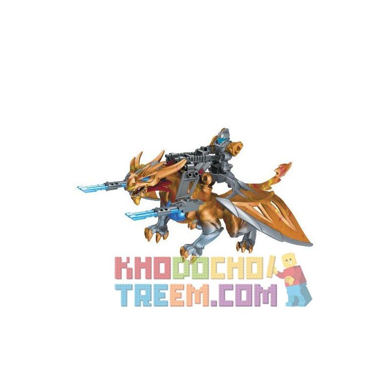 MEGA BLOKS 95233 non  THUNDER VOSEUS. bộ đồ chơi xếp lắp ráp ghép mô hình 27 khối