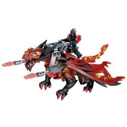MEGA BLOKS 95236 non  B AZINJU. bộ đồ chơi xếp lắp ráp ghép mô hình BLAZE JINRYU 27 khối