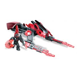 MEGA BLOKS 95260 non  BLOODSTONE RAIDER. bộ đồ chơi xếp lắp ráp ghép mô hình 47 khối