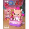 JAKI JK1303 1303 non  LỜI THÚ TỘI bộ đồ chơi xếp lắp ráp ghép mô hình Creator DIY MUSIC BOX LOVE Sáng Tạo 405 khối