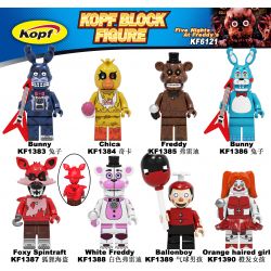 KOPF KF1383 1383 KF1384 1384 KF1385 1385 KF1386 1386 KF1387 1387 KF1388 1388 KF1389 1389 KF1390 1390 KF6121 6121 non  SERIES PHIM MIDNIGHT BEAR HAREM bộ đồ chơi xếp lắp ráp ghép mô hình Movie & Game FIVE NIGHTS AT FREDDY'S Phim Và Trò Chơi