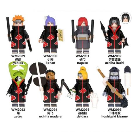 CHENGYI CY1005 1005 CY032 CY033 CY034 CY035 CY036 CY037 CY038 CY039 WM 2089 2090 2091 2092 2093 2094 2095 2096 6106 non  NARUTO. bộ đồ chơi xếp lắp ráp ghép mô hình Movie & Game Phim Và Trò Chơi