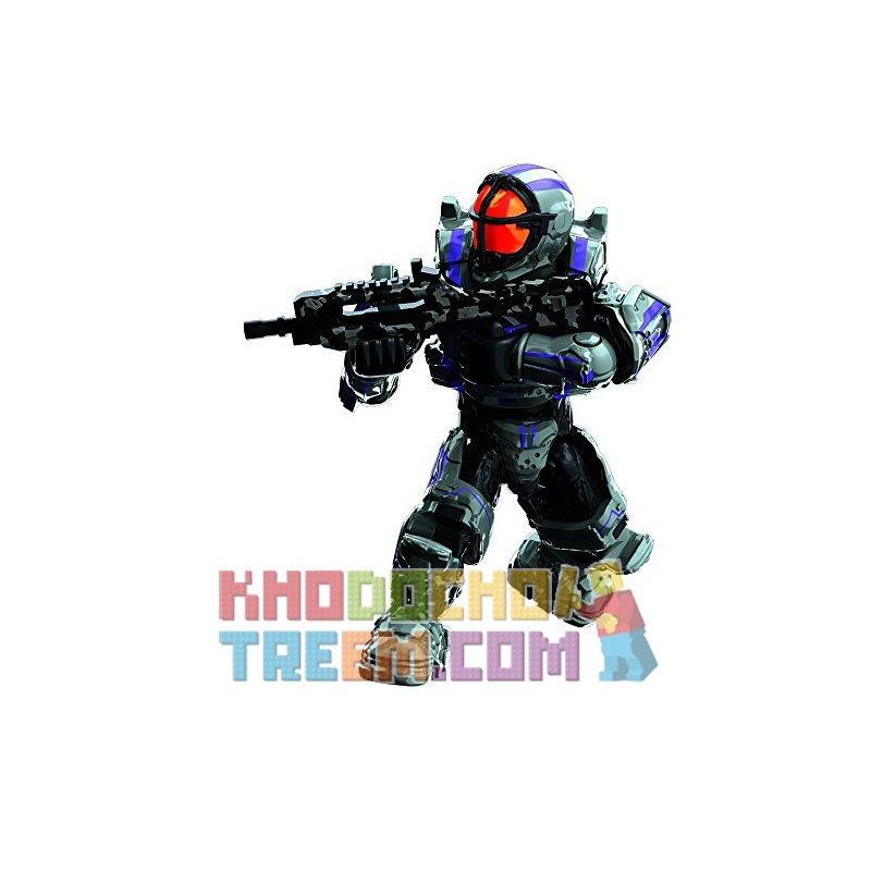 MEGA BLOKS DPJ81 non  SPARTAN OCEANIC. bộ đồ chơi xếp lắp ráp ghép mô hình Computer Games Trò Chơi