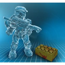 MEGA BLOKS 99035-2 non  KÍCH HOẠT ẨN PHIÊN BẢN GIỚI HẠN SPARTAN bộ đồ chơi xếp lắp ráp ghép mô hình Movie & Game ACTIVE CAMO SPARTAN LIMITED EDITION Phim Và Trò Chơi 3 khối