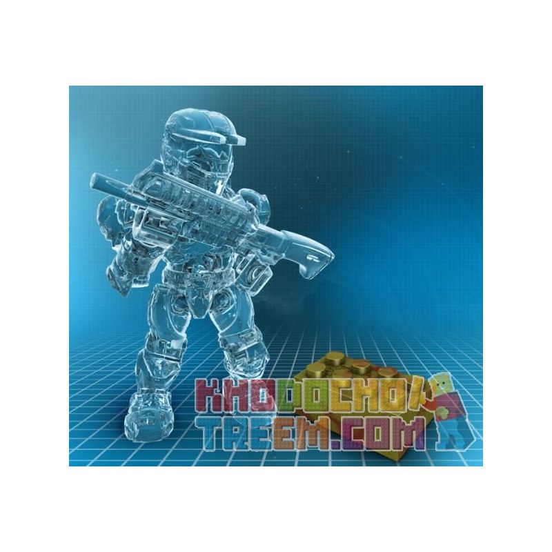 MEGA BLOKS 99035-2 non  KÍCH HOẠT ẨN PHIÊN BẢN GIỚI HẠN SPARTAN bộ đồ chơi xếp lắp ráp ghép mô hình Movie & Game ACTIVE CAMO SPARTAN LIMITED EDITION Phim Và Trò Chơi 3 khối