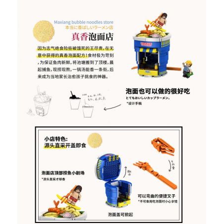 SEMBO 506034 506035 506036 506032 506033 non  MỘT CỬA TÍCH HỢP HÀNG NHỎ 5 BÁNH MÌ NƯỚNG THỰC SỰ MỀM GAP THẬT NGỌT SỮA bộ đồ chơi xếp lắp ráp ghép mô hình City Thành Phố 1628 khối