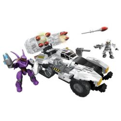 MEGA BLOKS 96852 non  UNSC POLAR WOLF. bộ đồ chơi xếp lắp ráp ghép mô hình Computer Games UNSC ARCTIC WOLVERINE Trò Chơi 298 khối