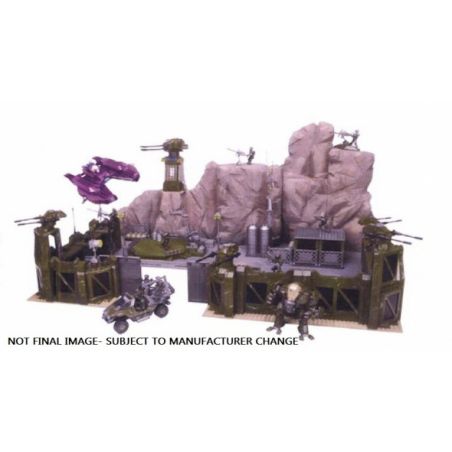 MEGA BLOKS 96590 non  UNSC FIREBASE. bộ đồ chơi xếp lắp ráp ghép mô hình Computer Games Trò Chơi